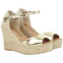 Espadrilles La Valeta Charlene Peep Toe Oro