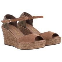 Espadrilles La Valeta Charlene Peep Toe Taupe