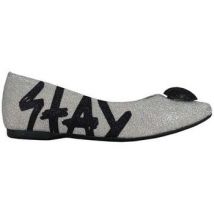 Ballerines Thewhitebrand Bailarina Love Silver Bailarina Plata