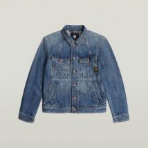 Veste G-Star Raw D26919 D776 -LINE SLIM JKT-H465 FADED TYPHOON
