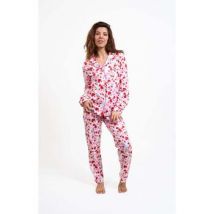 Ensembles enfant Coup De Coeur Pyjama femme long 100% coton - CONFETTI
