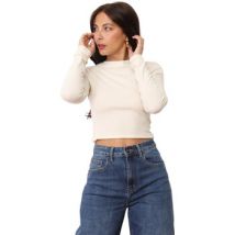 T-shirt La Modeuse Tops, t-shirts pour femme - Blanc cassé -