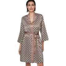 Paréos Selmark Déshabillé kimono P116 SATIN SUBLIME