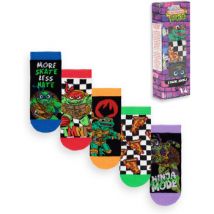 Chaussettes enfant Teenage Mutant Ninja Turtles More Skate Less Hate Chaussettes mollet Lot de 5