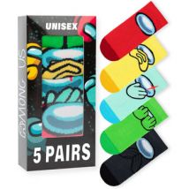 Chaussettes Among Us Character Chaussettes mollet Lot de 5