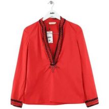 Blouses Tory Burch Tunique en coton rouge