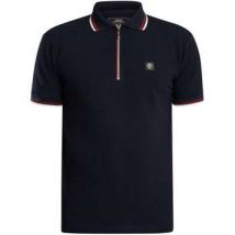 Polo Trojan Polo zippé à côtes ottomanes