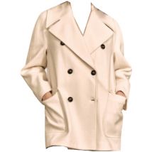 Manteau White Wise q-nol-67084