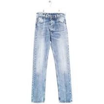 Jeans Maison Martin Margiela Jean droit en coton bleu
