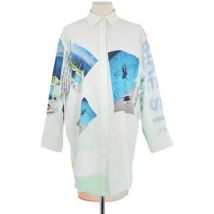 Chemise Maje Robe en coton blanche