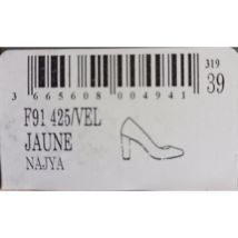 Chaussures escarpins Maison Minelli Escarpins velours jaune