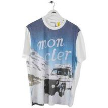 T-shirt Moncler T-shirt en coton blanc