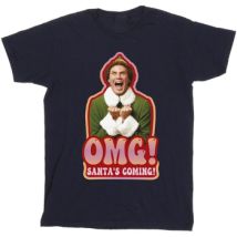 T-shirt enfant Elf Santa Is Coming