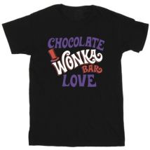 T-shirt enfant Willy Wonka & The Chocolate Fact Chocolate Bar Love