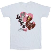 T-shirt enfant Lady And The Tramp Spaghetti Love