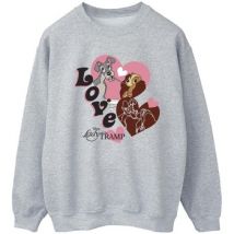 Sweatshirts Lady And The Tramp Spaghetti Love