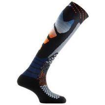 Chaussettes Thyo Mi-bas SKI TECH 2 en polyamide et laine merinos