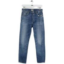 Jeans mom Citizens Of Humanity Jean droit en coton bleu