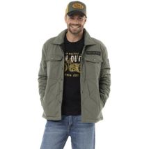 Surchemises Von Dutch Veste militaire homme en coton avec surpiqûres et patchs Harper