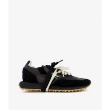 Baskets basses Ghoud SCLW-IS07 STARLIGHT LOW-GLITTER SUEDE BLACK