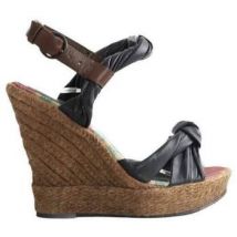 Sandales All Saints Talons en cuir marron