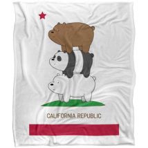 Plaids, jetés We Bare Bears TV23613