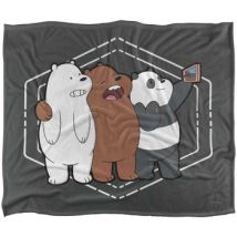 Plaids, jetés We Bare Bears TV23620