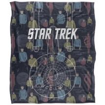 Plaids, jetés Star Trek TV23649