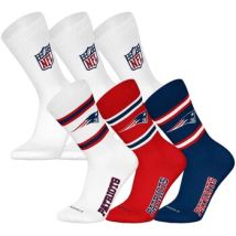 Chaussettes Nfl unisexe Chaussettes Paquet de 6 6Pack Crew Socks