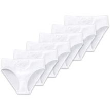 Slips Schiesser Femme Slip Paquet de 6 Cotton Essentials 6P