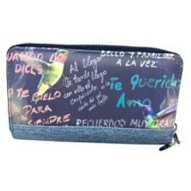 Porte-monnaie Frida Kahlo Accessoires pour femmes k4986 bleu