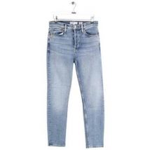 Jeans Re/done Jean droit en coton bleu