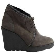 Bottines Moncler Boots en daim marron