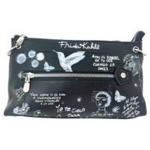 Sac Bandouliere Frida Kahlo Accessoires pour femmes k4990 noir