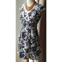 Robe courte Sfera Partager robe habillée noir blanc très chic - sfera - taille M 3