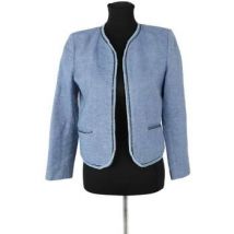 Veste Sandro Veste en coton bleue