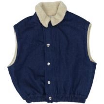 Blouson enfant Lours Veste en jean - Bleu - 6 ans - Très bon état