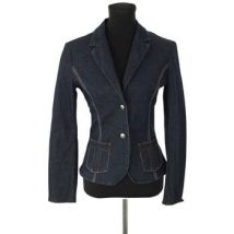 Veste Trussardi Veste en coton bleue