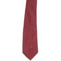 Cravates et accessoires Céline Cravate en soie bordeaux