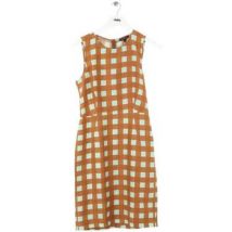 Robe courte Tara Jarmon Robe en soie marron