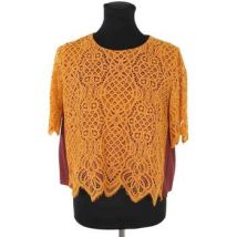 Blouses Maison Père Blouse en coton jaune