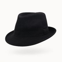 Chapeau Chapeau-Tendance Chapeau trilby velours PAUL T58