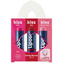 Soins & bases lèvres Liposan Kiss Kiss Kiss Pack 3 Pièces
