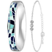 Bracelets Sc Crystal B2164+BS4274-ARGENT