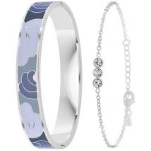 Bracelets Sc Crystal B4344-ARGENT+BS4274-ARGENT