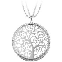 Collier Sc Crystal BS1467-ARGENT