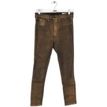 Jeans Rag & Bone Jean slim en coton doré
