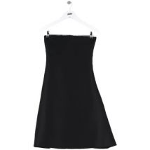 Robe courte Acne Studios Robe en soie noire