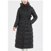 Manteau Kebello Doudoune Longue F, Noir
