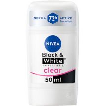 Accessoires corps Nivea Black White Invisible Desodorante Stick